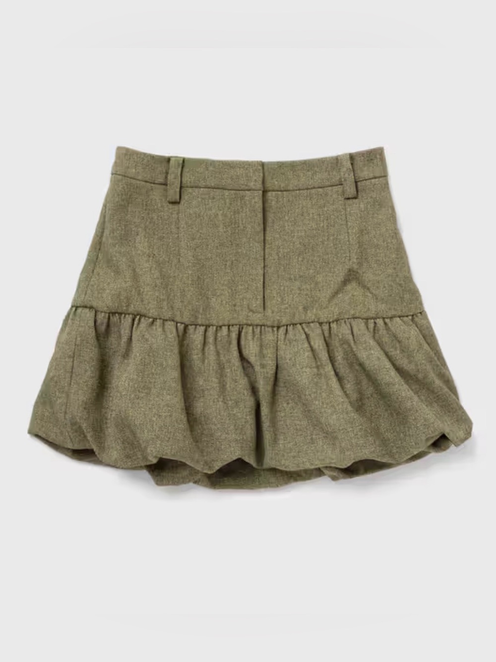 Baum und Pferdgarten Sikita Skirt in Straw Yellow Tweed